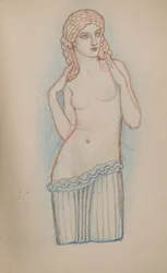 Zonder titel [Vrouwelijke figuur]