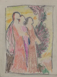 Zonder titel [Drie figuren]