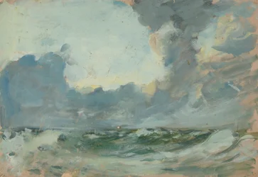 Zeegezicht, eind 19e eeuw - midden 20e eeuw