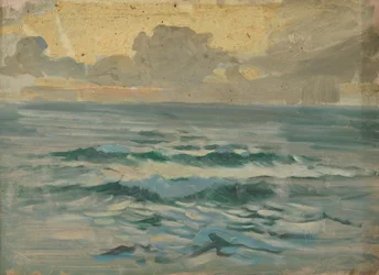 Zeegezicht, eind 19e eeuw - midden 20e eeuw