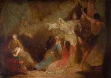 Elgiva gearresteerd op bevel van aartsbisschop Odo, 1847