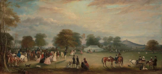 Boogschietwedstrijd in Bradgate Park, Leicestershire