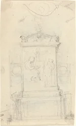 Ontwerp voor het Graf van Dr. Joseph Warton