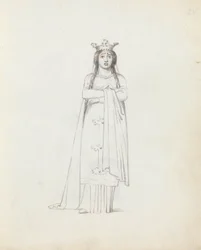 Mevrouw Siddons als Constance