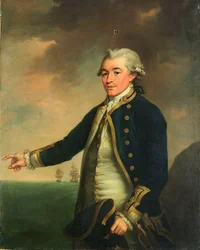 Portret van kapitein Peacock, ca.1780
