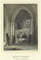 Exeter Kathedraal, Monument van Bisschop Stafford