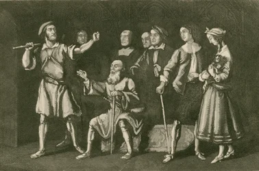 De Smid die Leonard Holt bedreigt