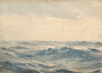 Zeegezicht, ca. 1900