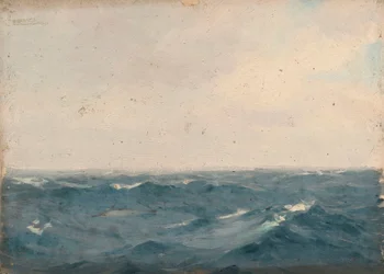 Zeegezicht, circa 1900