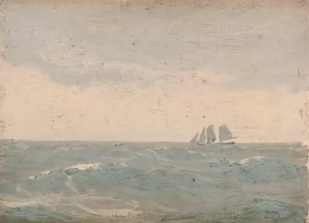 Zeegezicht, ca. 1900