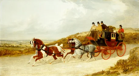 De Edinburgh en Londen Royal Mail, 1838