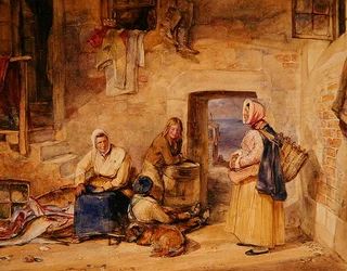 Newhaven visvrouwen, Edinburgh, c.1831-32