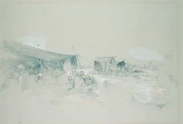 De woestijn van de berg Sinaï