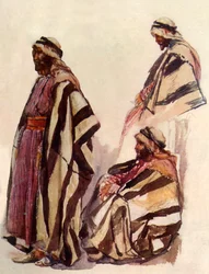 Fellah in historische kleding, 1902
