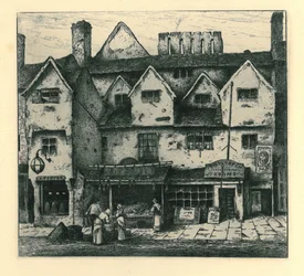 Oude Huizen, Digbeth, Walsall, uit 