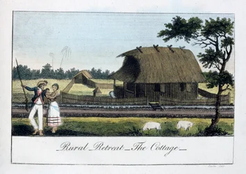 Landelijk toevluchtsoord, het huisje