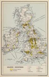 Britse Eilanden, Economisch, Leidinggevende Industrieën