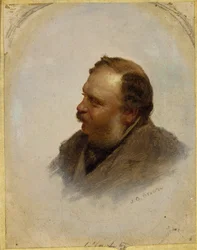 Portret van William Brand, ca. 1862