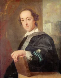Portret van Horatio Walpole, 4e graaf van Oxford, 1754