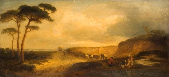 Landschap met figuren
