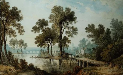 Uitzicht op Darley, Derbyshire