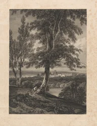 Windsor vanuit het bos, Berks