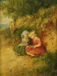 Kinderen in het Bos, 1860