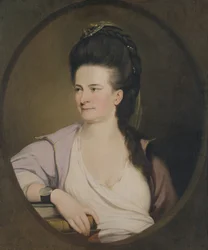 Een onbekende vrouw, ca. 1770