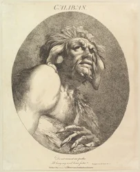 Caliban, twaalf personages uit Shakespeare, 20 mei 1775