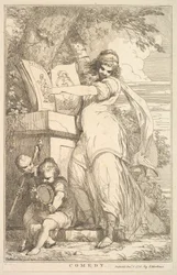 Komedie uit Vijftien Etsen Gewijd aan Sir Joshua Reynolds, 8 december 1778