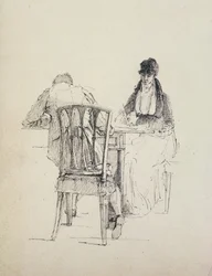 Een Man die Leest, ca. 1804-30