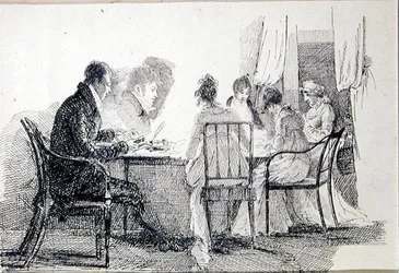 Een rustige avond in