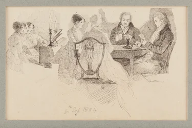 Een Avondentertainment, 1804