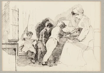 Jessy, Robert, Joseph en Sophie, 1818