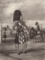 De 93e Sutherland Highlanders Review Order, ca. 1820-1870, 1909