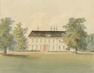 Pastorie van de Rev. Drummond, 1823