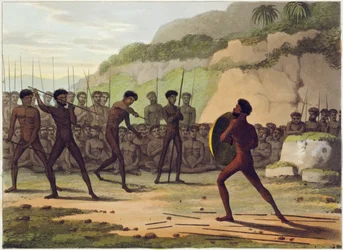 Het Proces, gegraveerd door Matthew Dubourg, gepubliceerd door Edward Orme, 1813