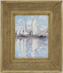 Droogzeilen, ca. 1900