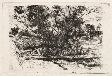 Landschap in de buurt van Cincinnati