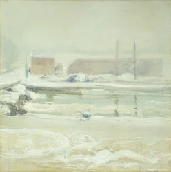 Rivierscène bij Cos Cob