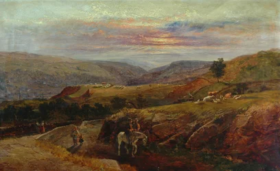 Burnley Valley vanaf Crofts Stone, 1870