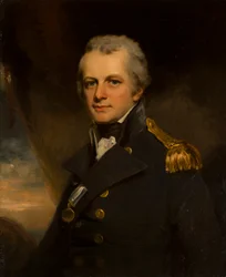 Portret van admiraal John Willett Payne