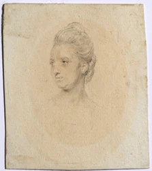 Portret van een vrouw, ca. 1772