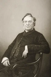 Hugh Stowell (1799-1845) gegraveerd door D.J. Pound van een foto, uit 