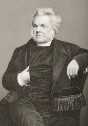 John Angell James (1785-1859) gegraveerd door D.J. Pound van een foto, uit 
