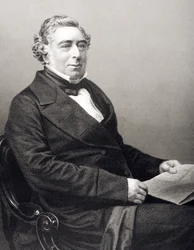 Robert Stephenson, gegraveerd door D.J. Pound van een foto, uit 