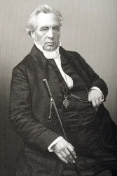 Samuel Dousland Waddy (1804-76) gegraveerd door D.J. Pound van een foto, uit 