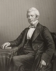 William Chambers (1800-83) gegraveerd door D.J. Pound naar een foto, uit 