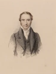 Portret van Samuel Prout, c.1820