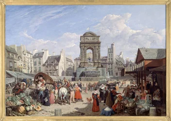 De Markt en de Fontein van de Onschuldigen